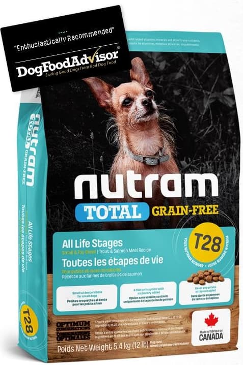 Nutram Total T28 Grain Free Salmon Trout