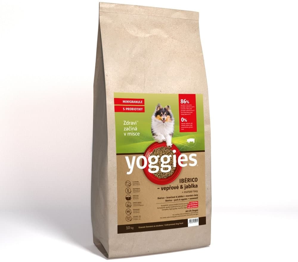 Yoggies Original Mini Ibérico vepřové maso s jablky