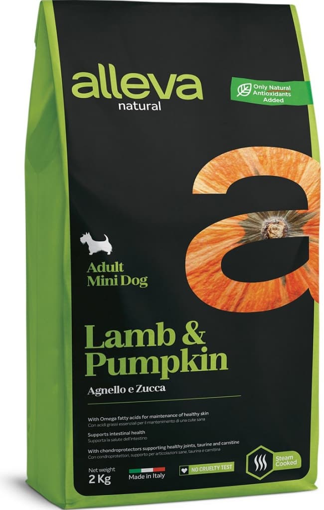 Alleva Natural Adult Mini Lamb and Pumpkin