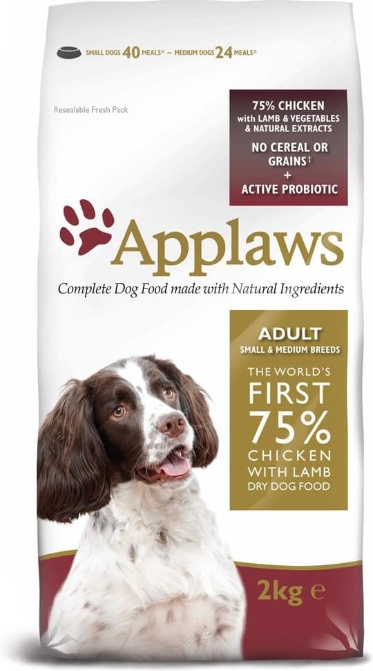 Applaws Adult Small & Medium Breed Chicken & Lamb