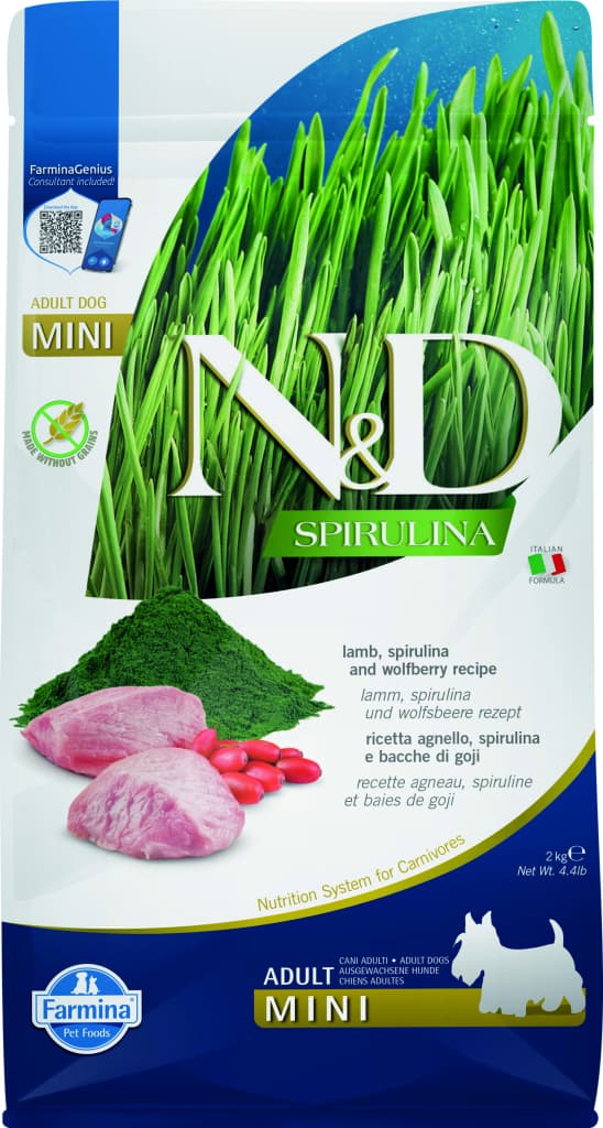 N&D Original Spirulina Adult Mini Lamb & Wolfberry