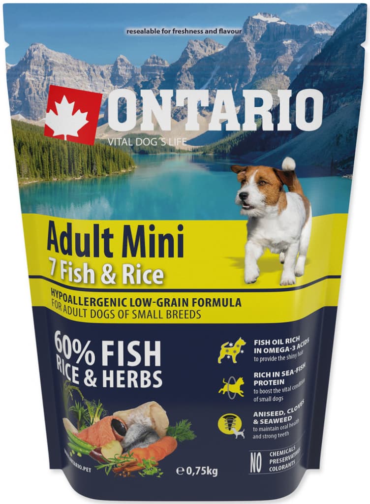 Ontario Adult Mini 7 Fish & Rice