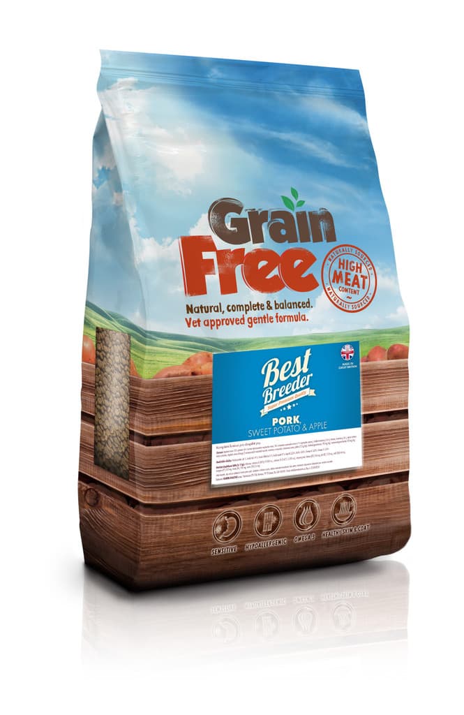 Best Breeder Grain Free Pork, Sweet Potato & Apple