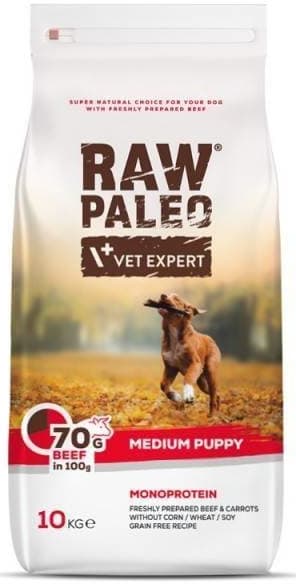 VetExpert RAW PALEO Puppy Medium Beef