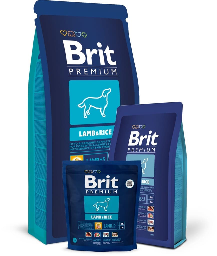 Brit Premium Lamb & Rice