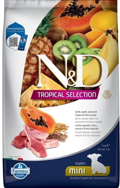 N&D Tropical Selection Puppy Mini Lamb