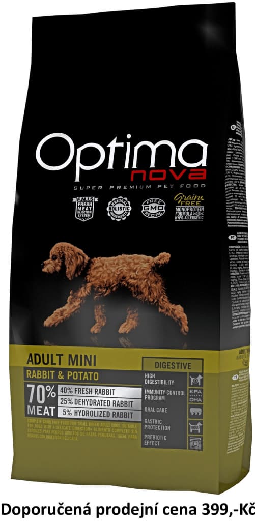 Optima Nova Adult MINI Digestive Grain Free Rabbit