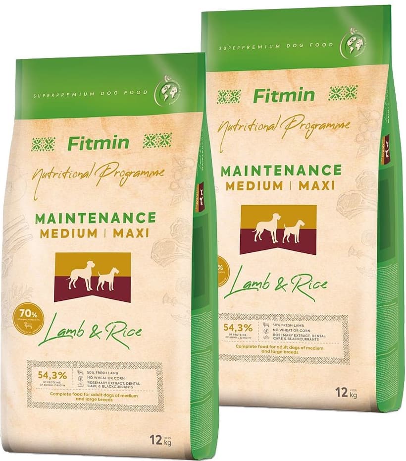 Fitmin Original Medium/Maxi Lamb & Rice