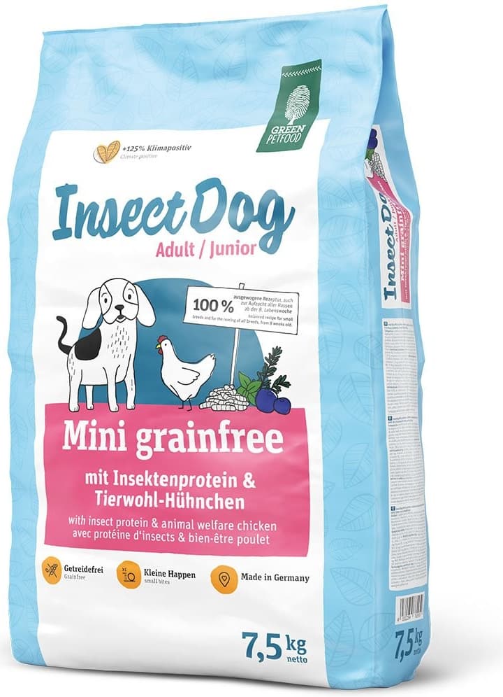 Green Petfood Insect Dog Mini Adult/Junior