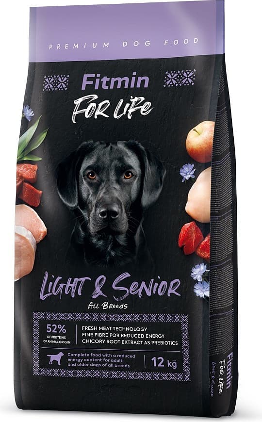 Fitmin Nutritional Programme Life Light & Senior drůbeží vepřové hovězí tlusťochy a starší