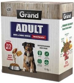Grand Adult mini&small breed hovězí