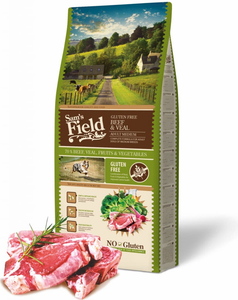 Sam's Field Gluten Free Adult Medium Beef & Veal