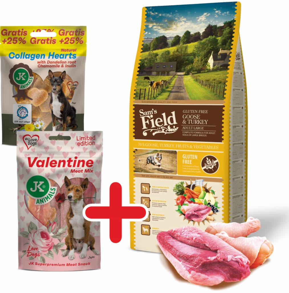 Sam's Field Gluten Free Adult Large Goose & Turkey