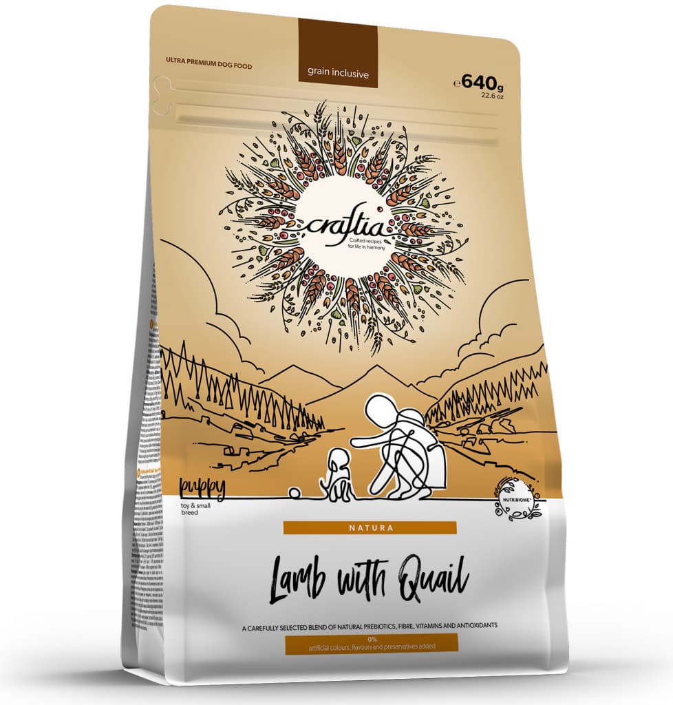 Craftia Natura Puppy S Lamb & Quail