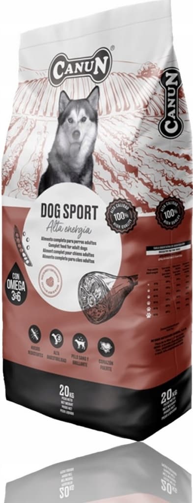 Canun Sport s hovězím masem energické a sportovní dospělé