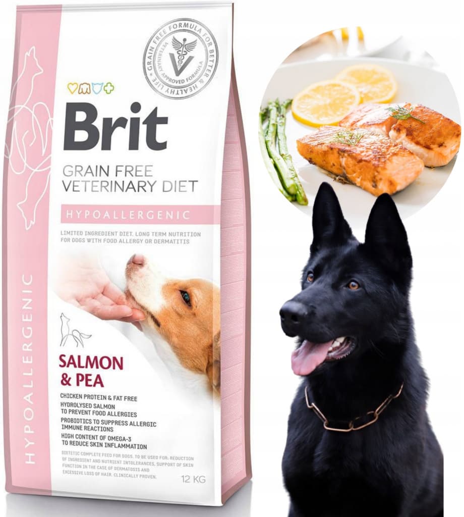 Brit Veterinary Diet Grain Free Hypoallergenic Salmon & Pea