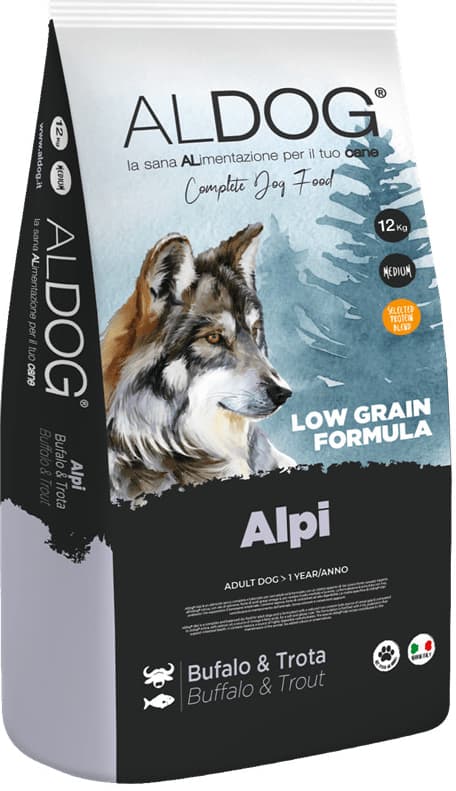 Aldog Low Grain AlpiI Buffalo & Trota Medium