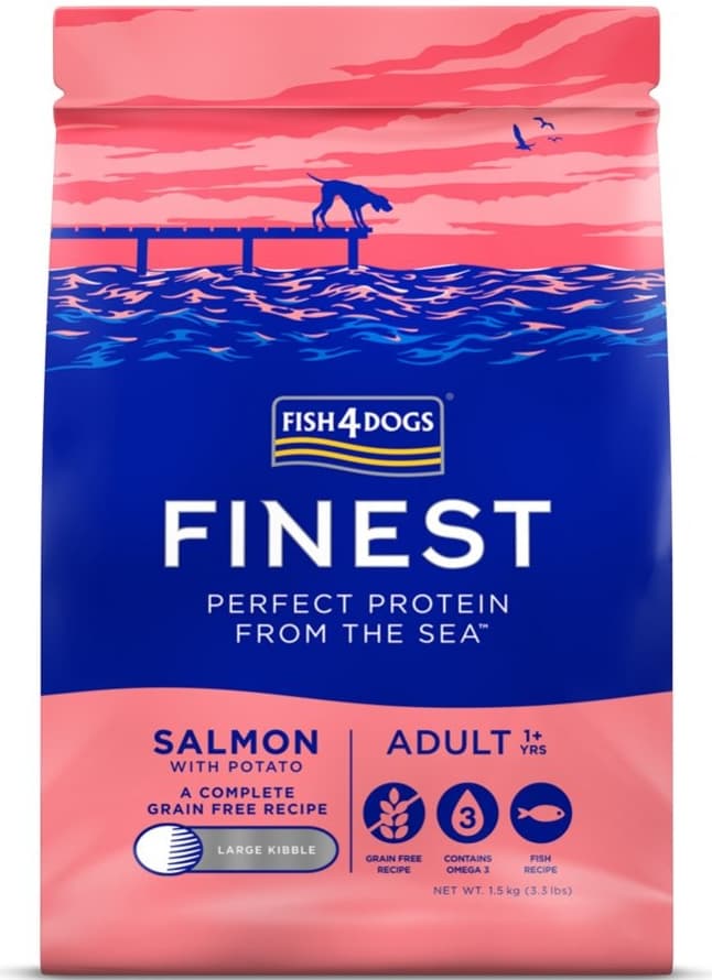 FISH4DOGS Finest Salmon with Potato Adult Small