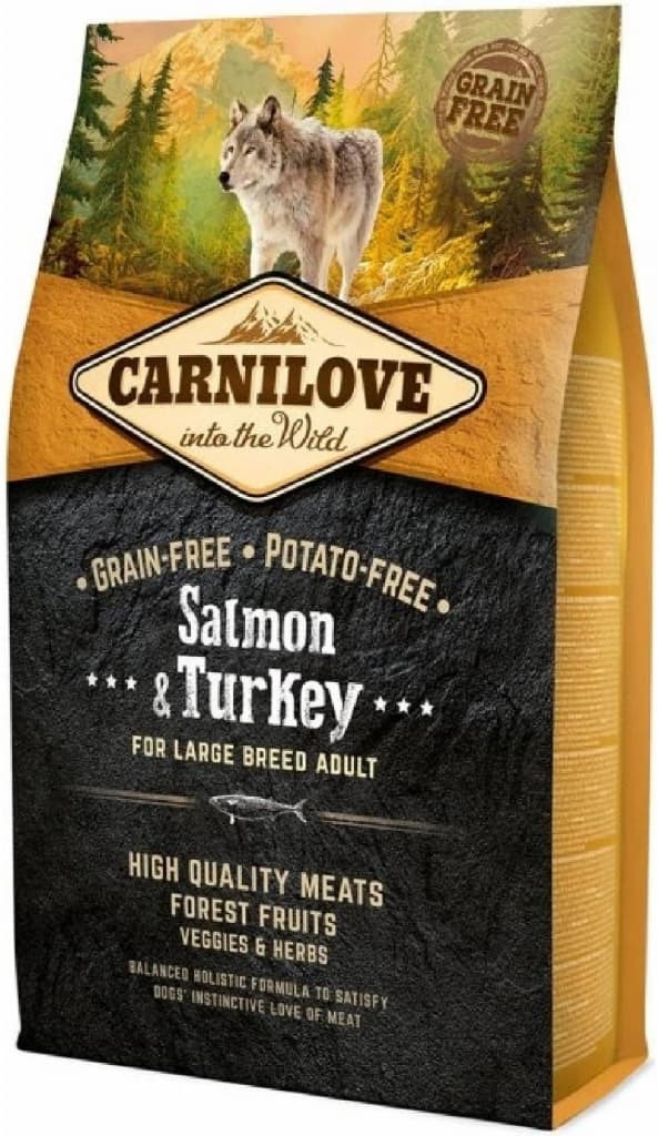Carnilove Original Adult Large Breed Salmon & Turkey Grain Free