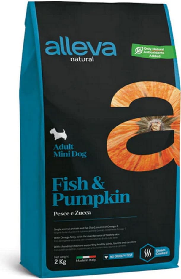 Alleva Natural Adult Mini Fish and Pumpkin