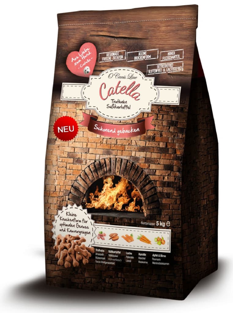 O'Canis Catella Premium Line Krůta se sladkými bramborami