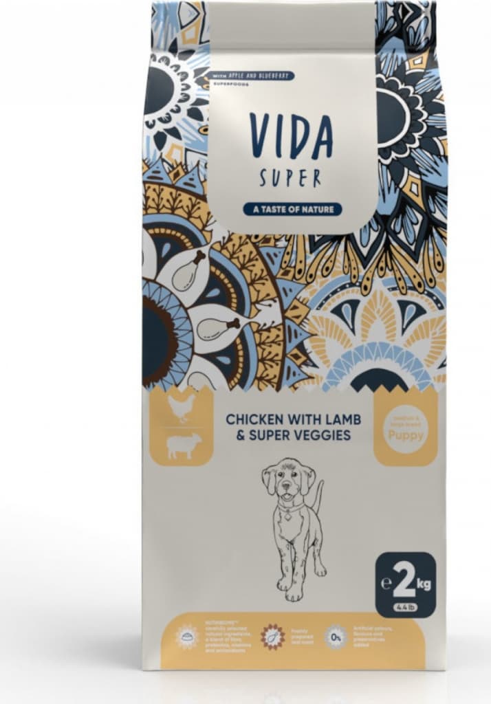 Craftia Vida Super Puppy M/L Chicken & Lamb
