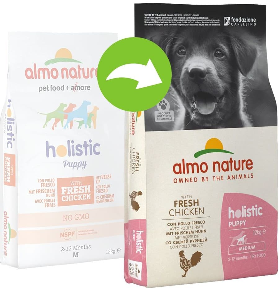 Almo Nature Original Puppy Medium Kuře