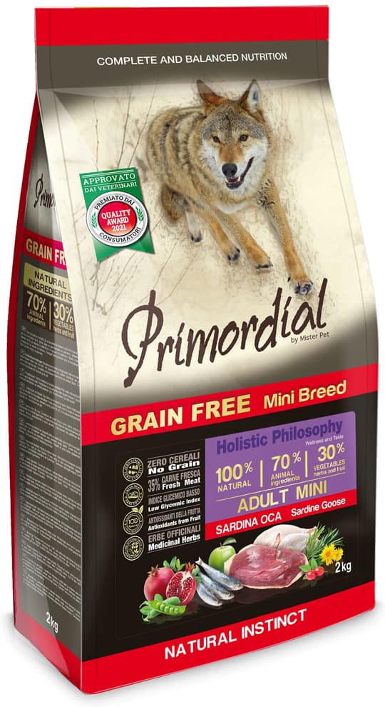 Primordial Grain Free Adult Mini Sardine & Goose