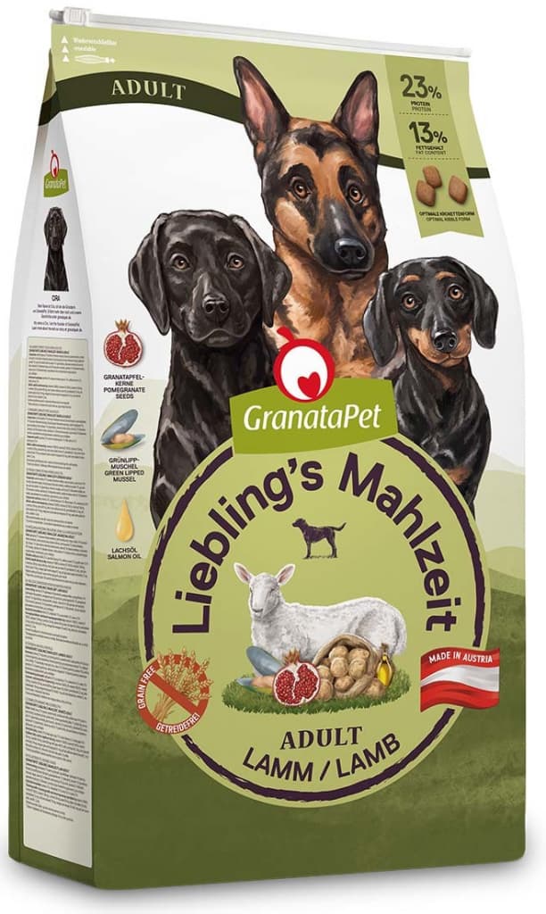 GranataPet Lieblings Mahlzeit Adult s jehněčím masem