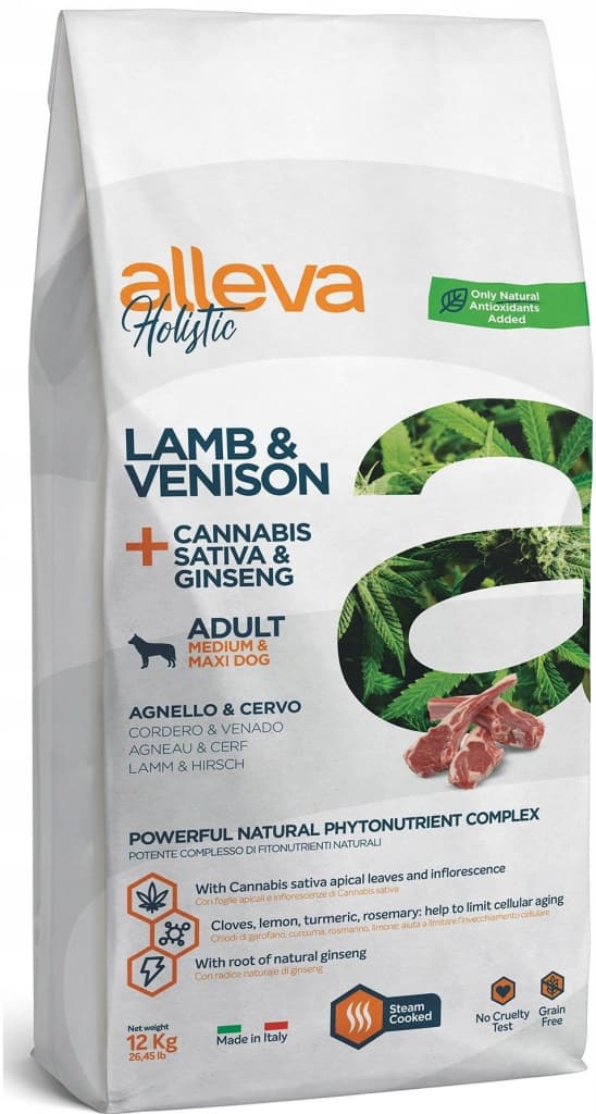 Alleva Holistic Adult Medium / Maxi Lamb and Venison