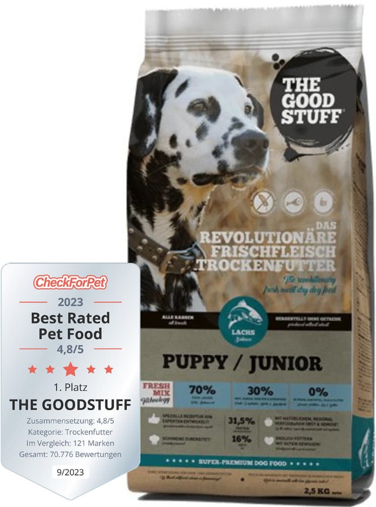 The Goodstuff Puppy & Junior Salmon
