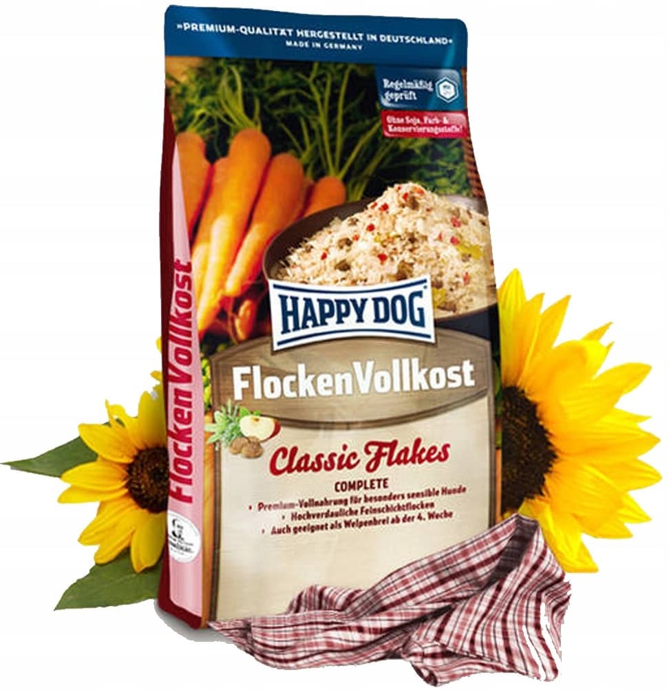 Happy Dog NaturCroq Flocken Vollkost