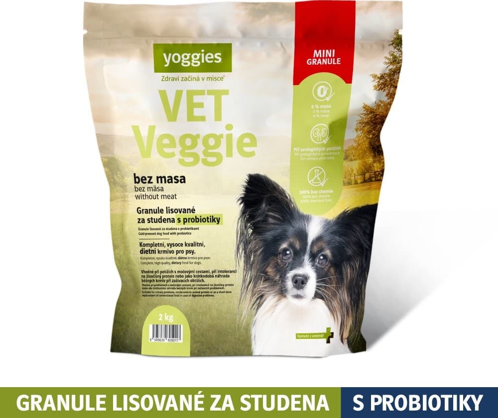 Yoggies VET Veggie bez masa mini