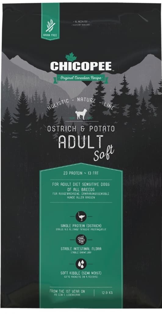 Chicopee Holistic Nature Soft Adult Ostrich & Potato