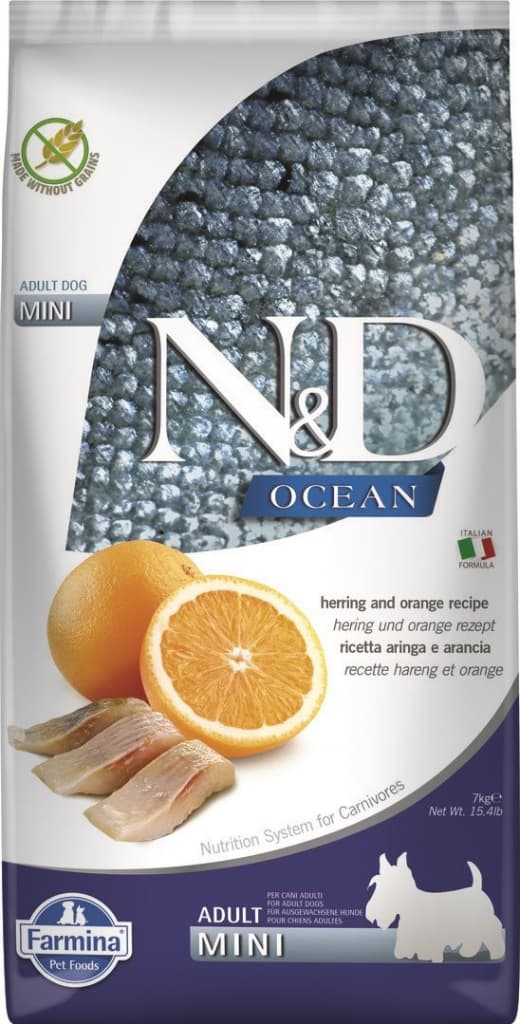 N&D Ocean Grain Free Adult Mini Herring & Orange